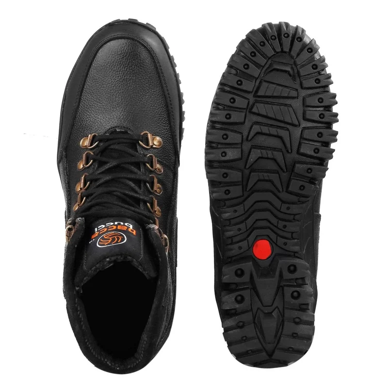 Bacca Bucci Black Ridge Water Resistant Boots for Biking and Fashion for Men | Best Price UAE